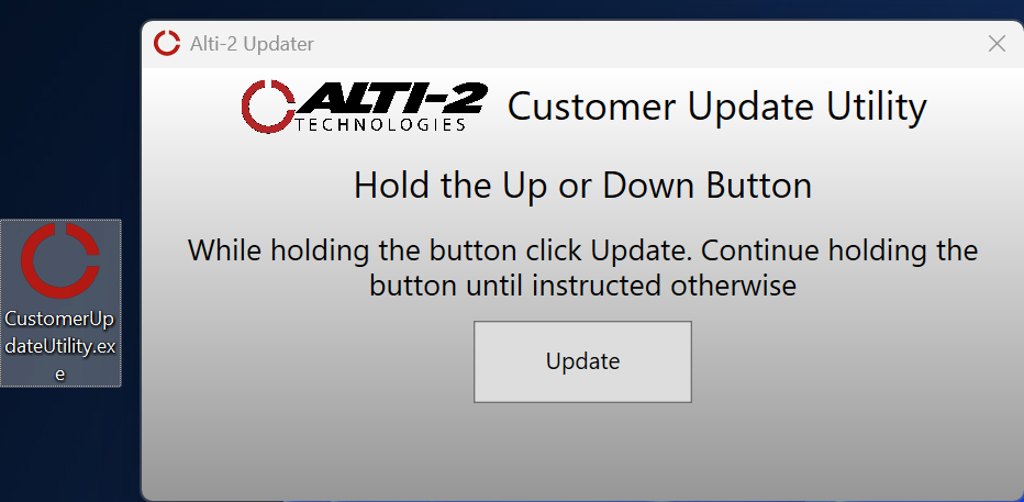 Alti-2 Customer Update Utility
