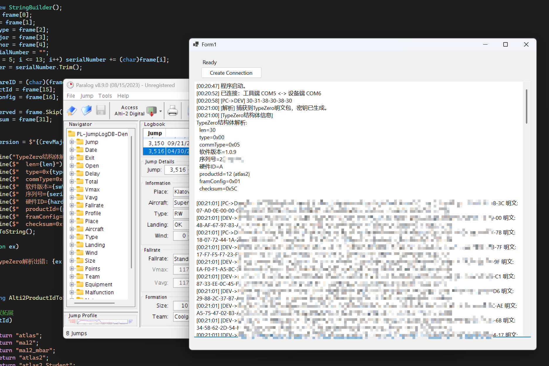 COM MITM Log